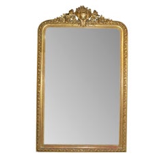 Large 19th Century French Giltwood Mirror