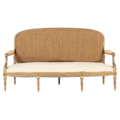 Large 19th Century French Giltwood Sofa