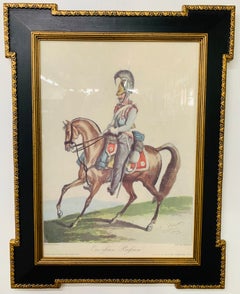 Large 19th Century French Hand-Colored Aquatints by Debucourt, a Pair