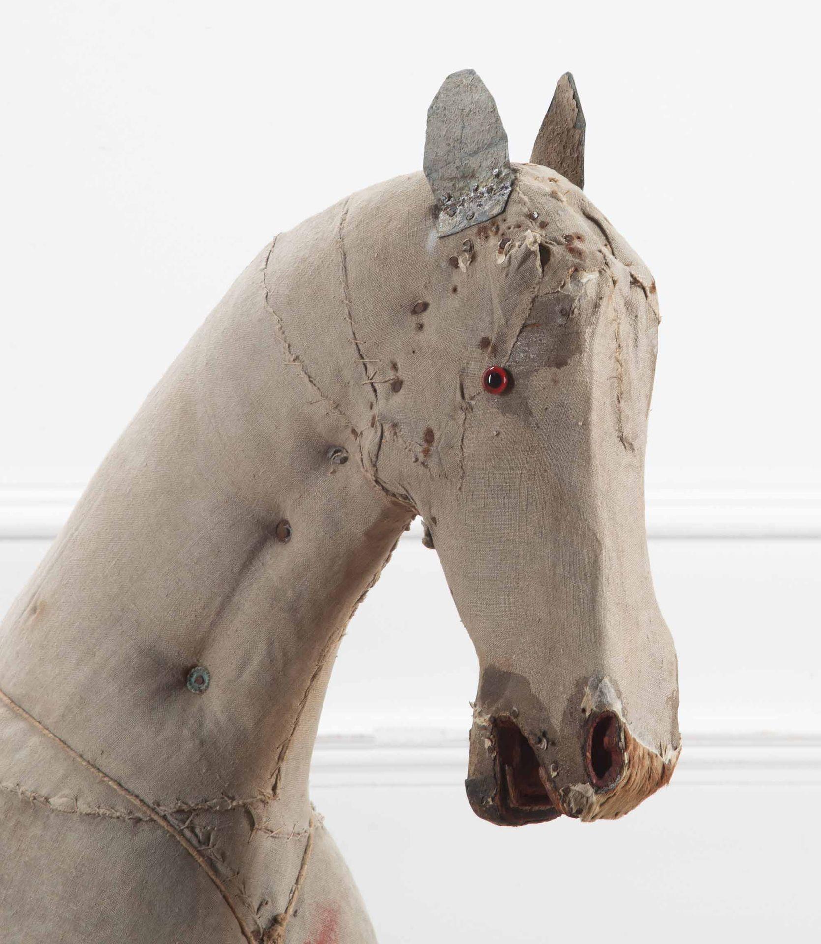 Gran maniquí de caballo francés del siglo XIX en venta 3