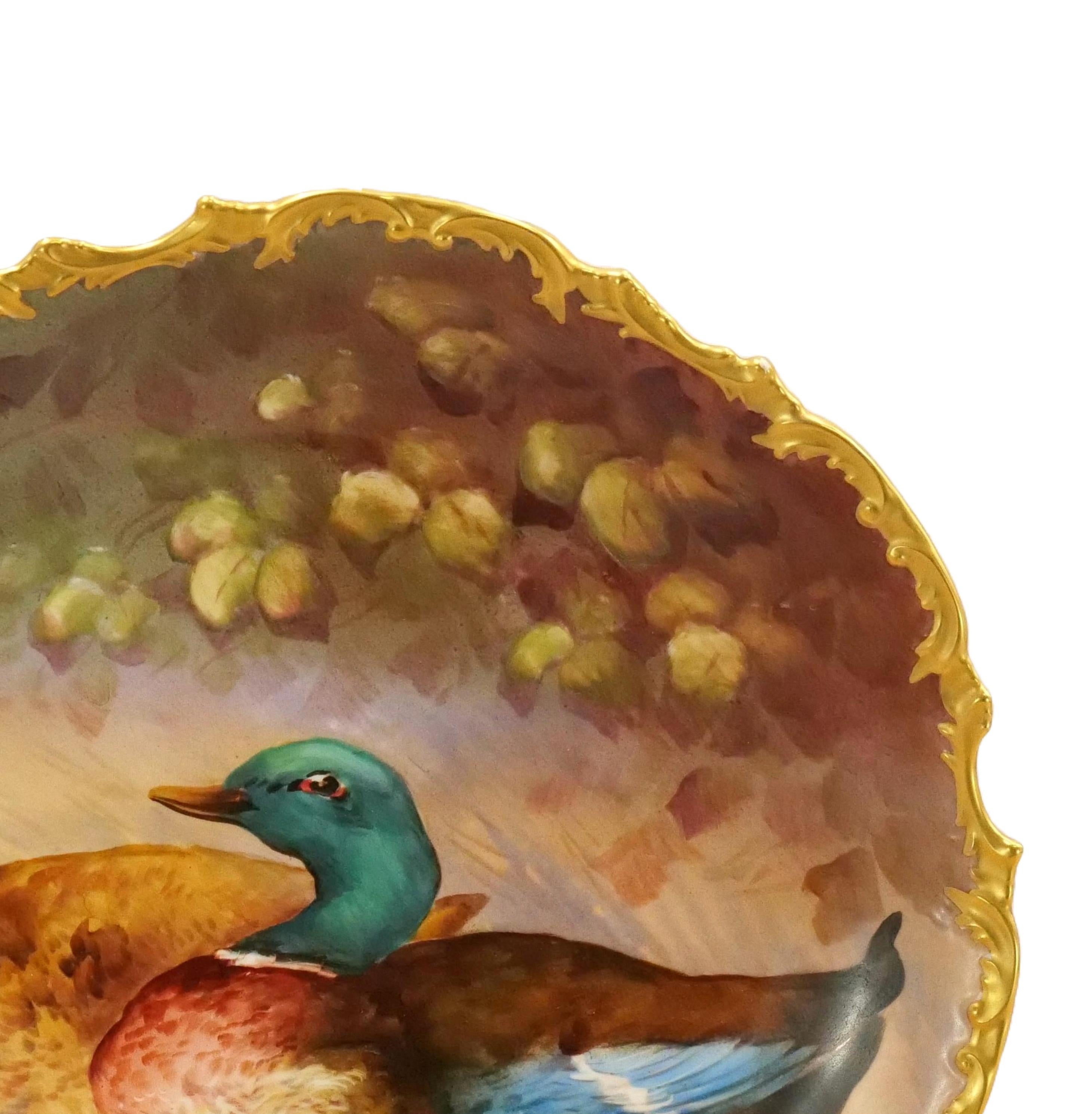 Français Grande plaque d'art mural de Limoges du 19ème siècle en vente
