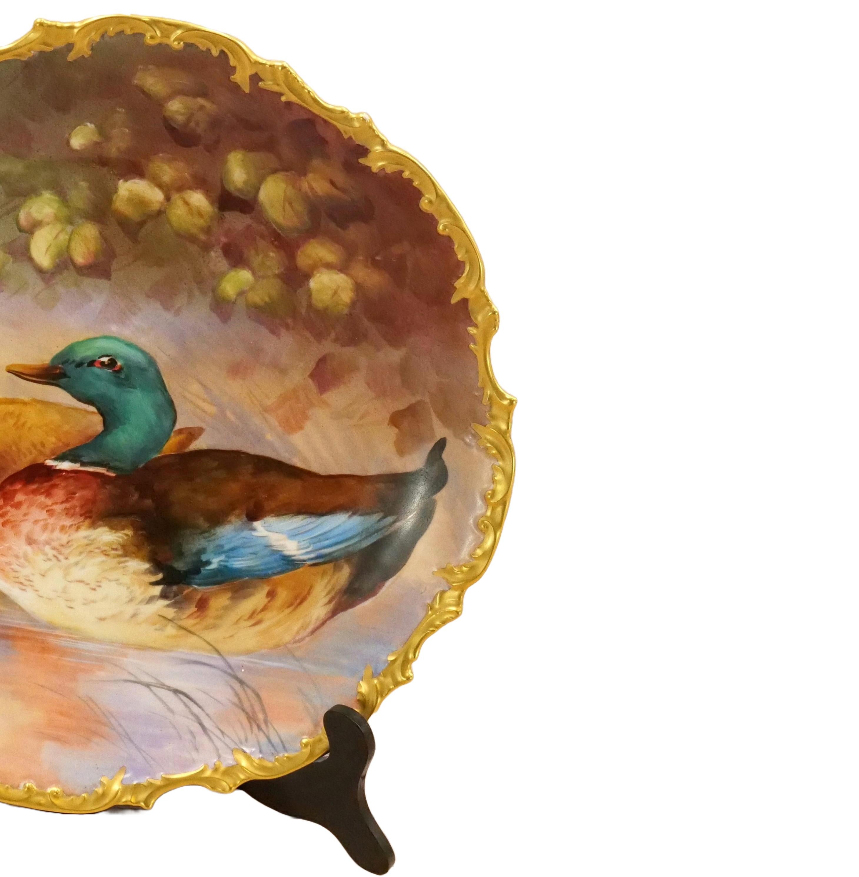 Doré Grande plaque d'art mural de Limoges du 19ème siècle en vente