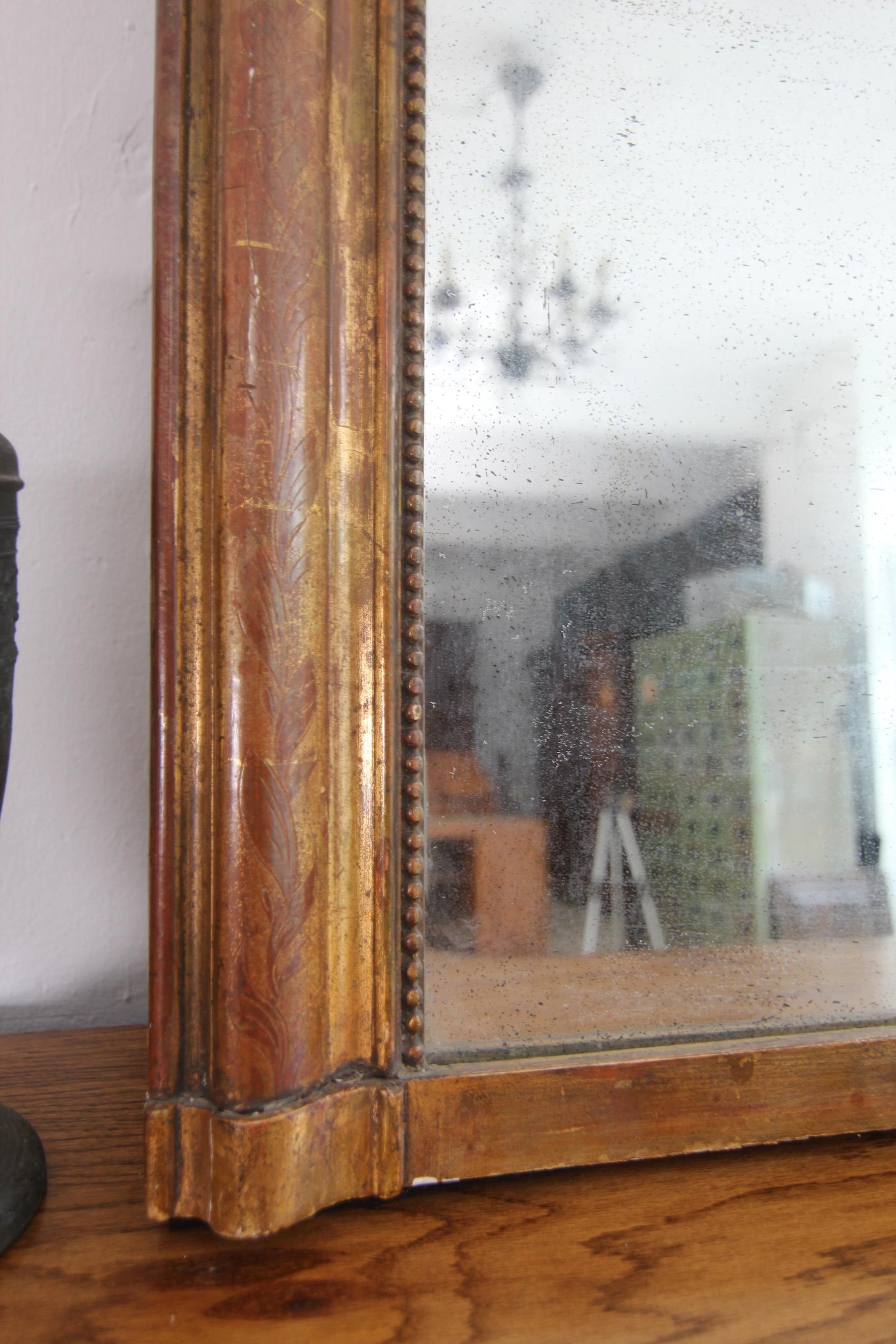 Large 19th Century French Louis Philippe Mirror For Sale 6