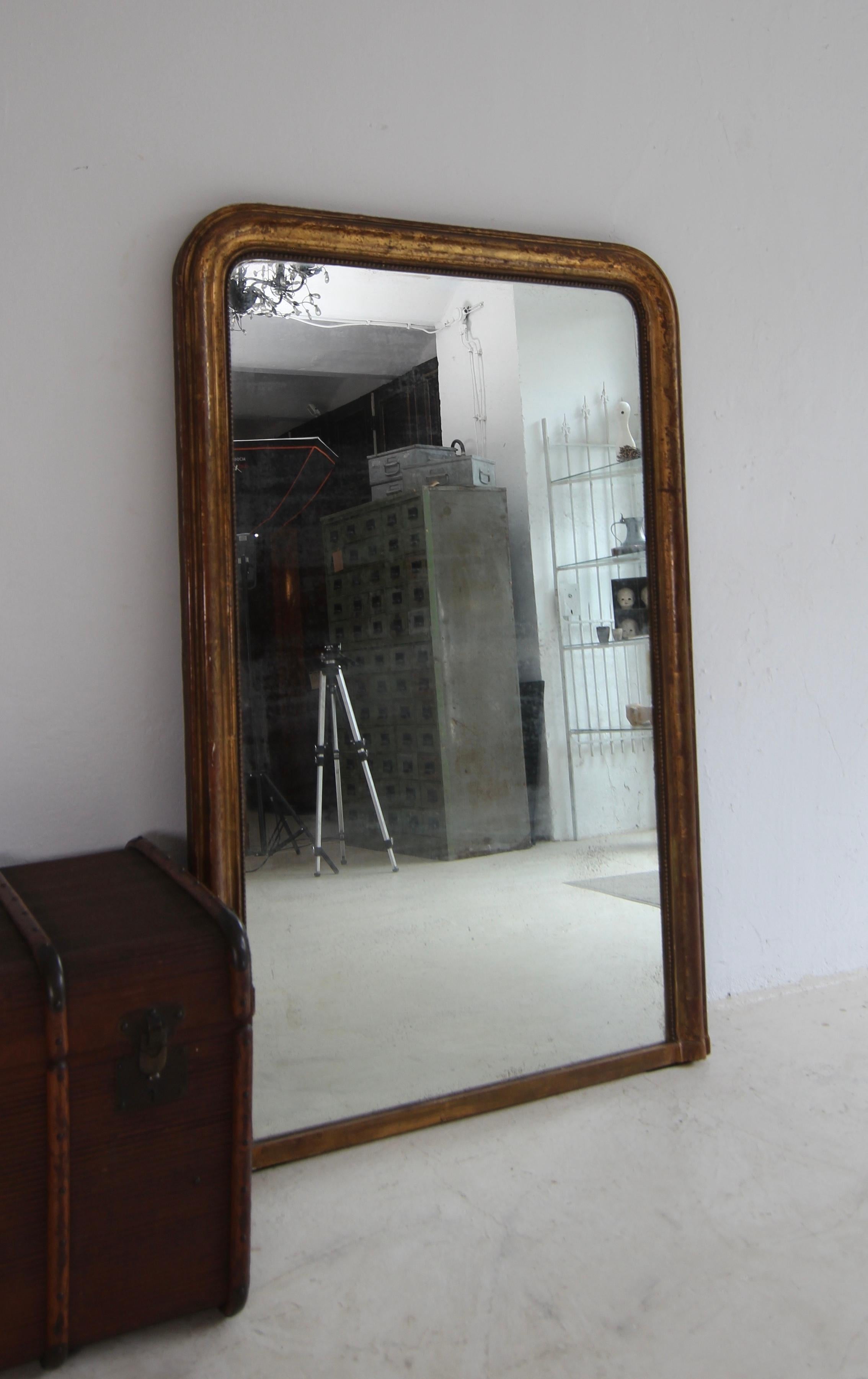 Large 19th Century French Louis Philippe Mirror For Sale 11