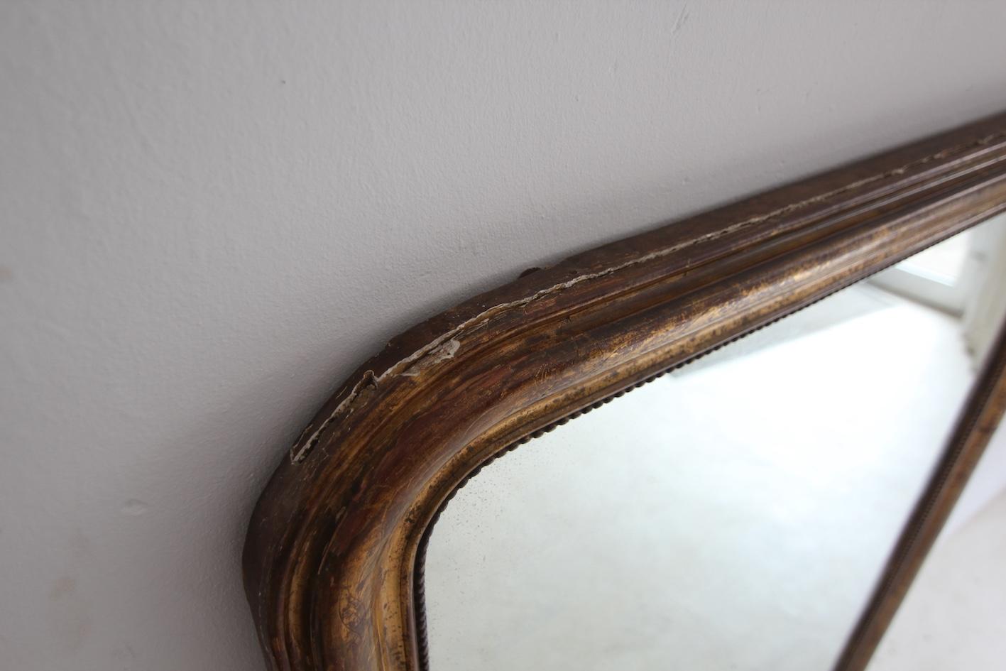 Large 19th Century French Louis Philippe Mirror For Sale 15