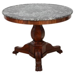 Large 19th Century French Mahogany Gueridon