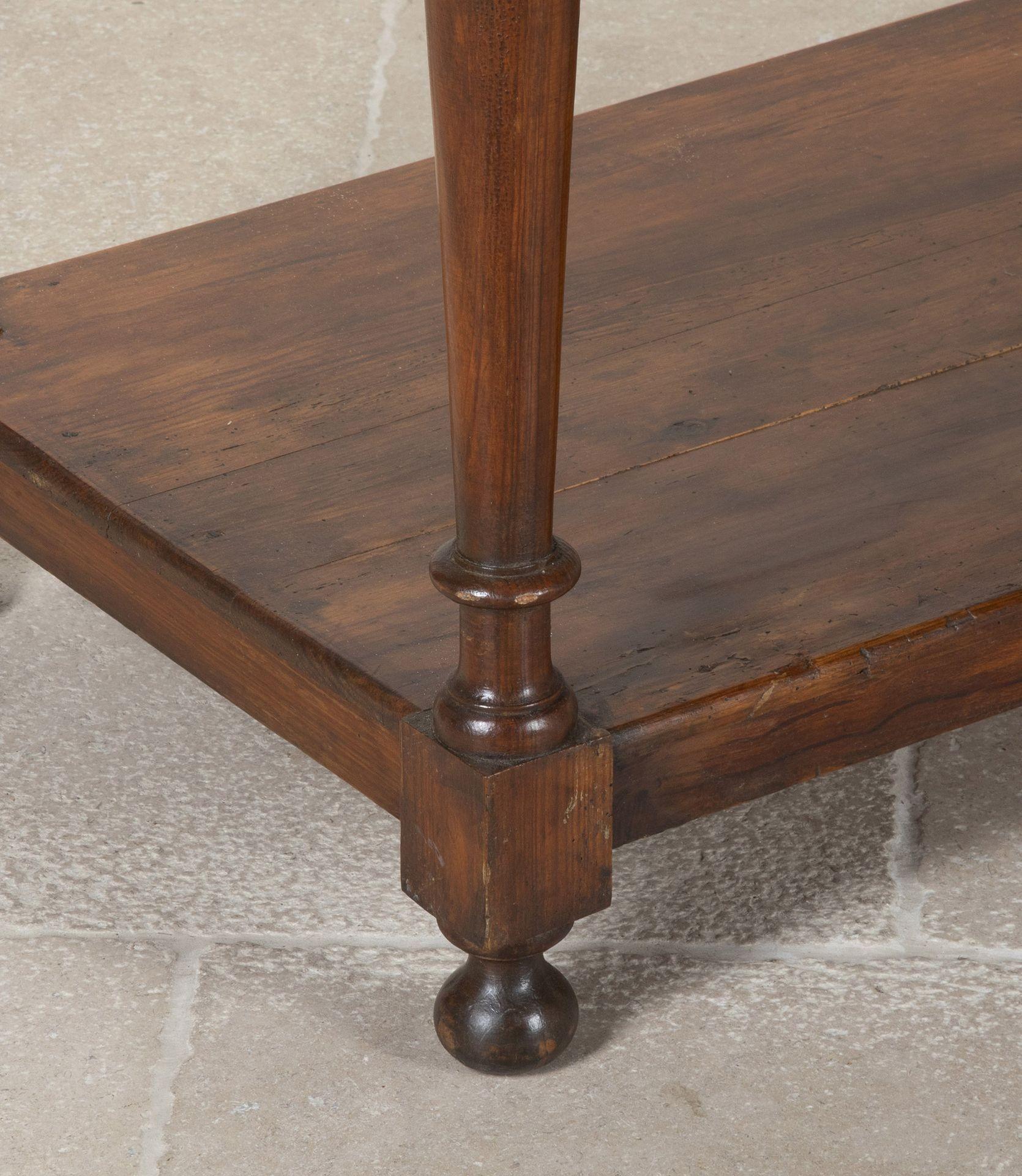 Grande bancone da pasticceria francese del XIX secolo con piano in marmo in vendita 5