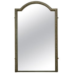 Large 19th Century French Mirror Leaner / Wall Mirror