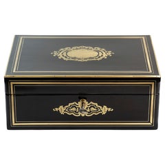 Grande scatola francese del XIX secolo di Napoleone III