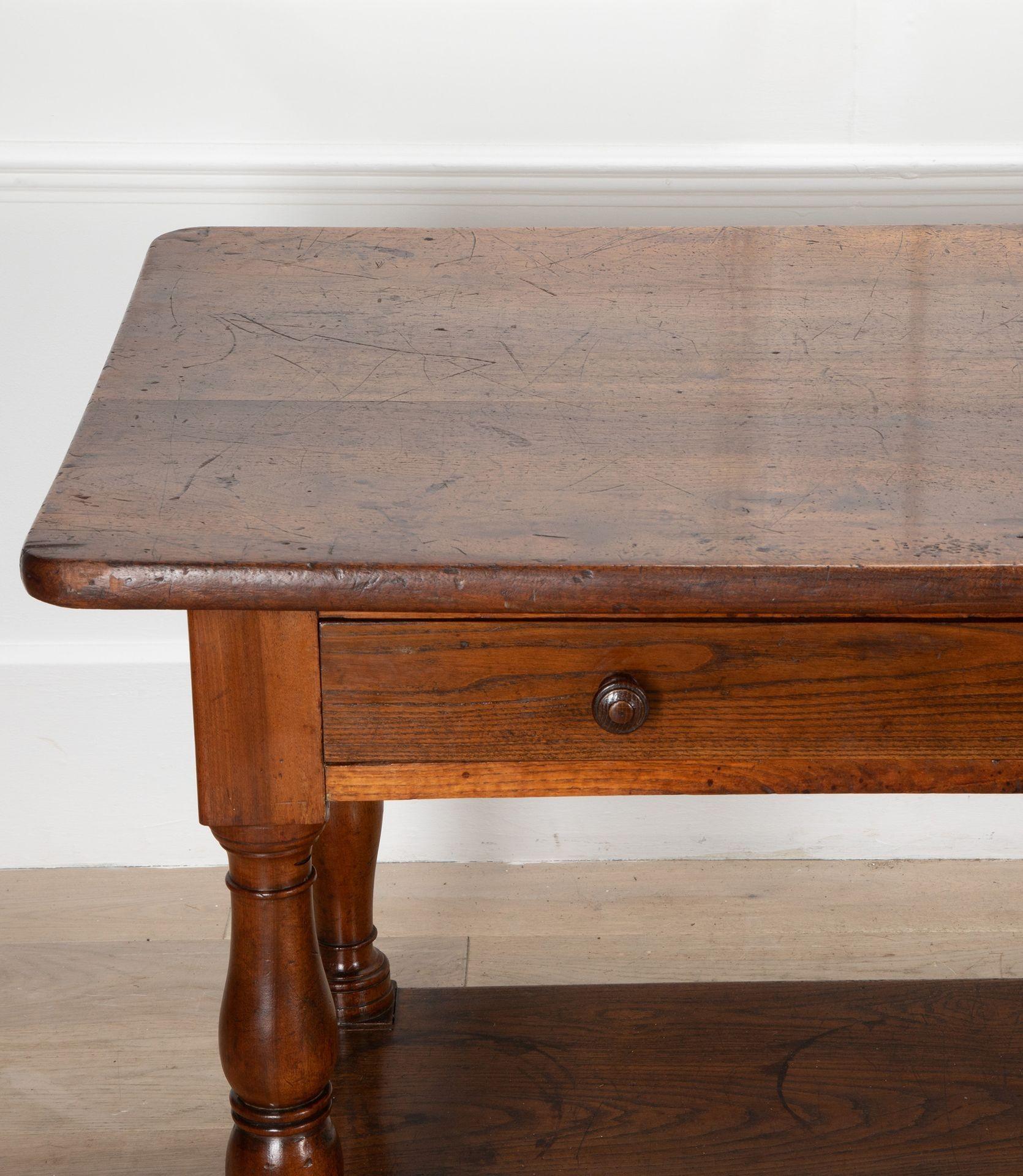 Large 19th Century French Oak Drapers Table In Good Condition In Gloucestershire, GB