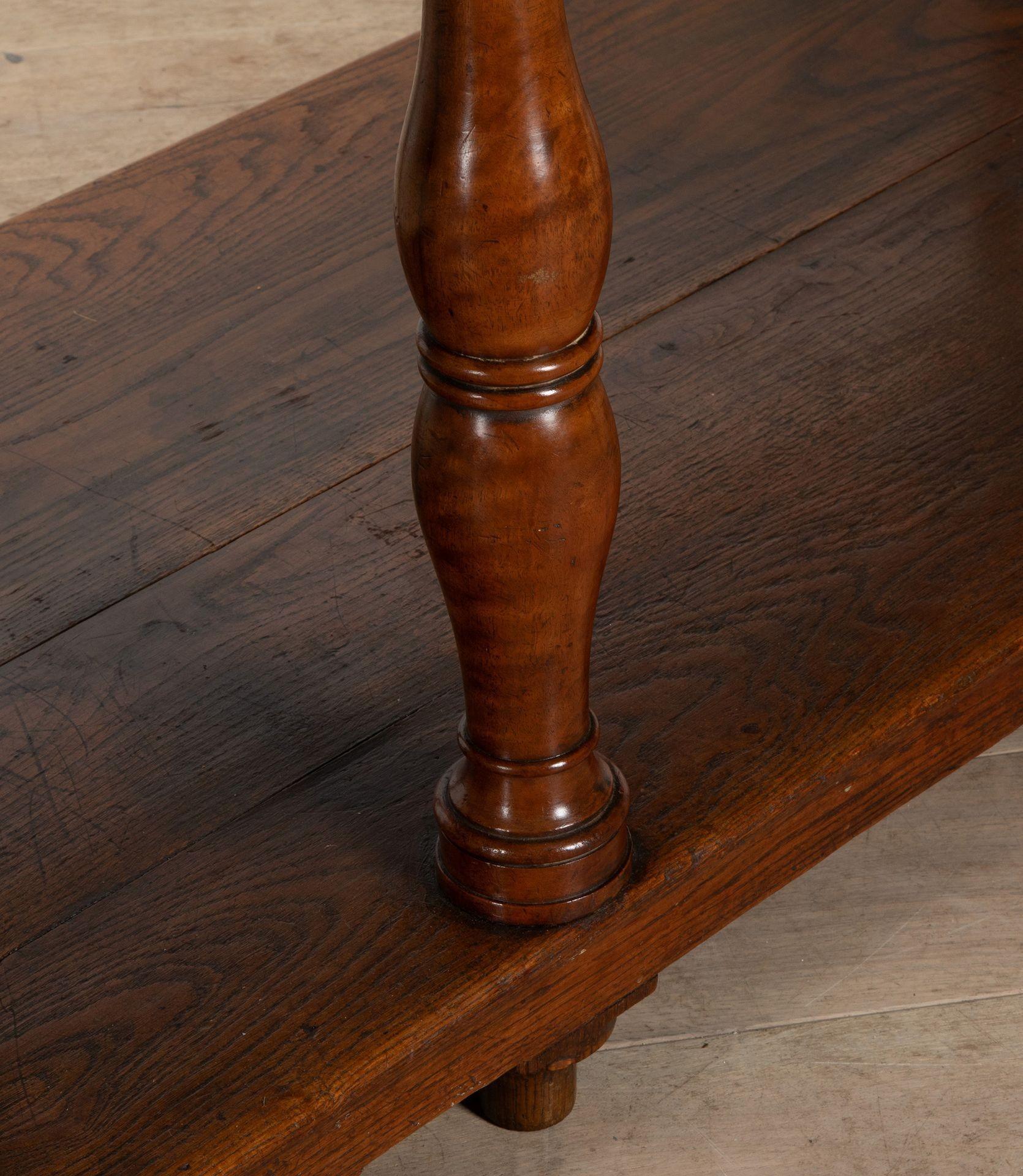 Large 19th Century French Oak Drapers Table 5