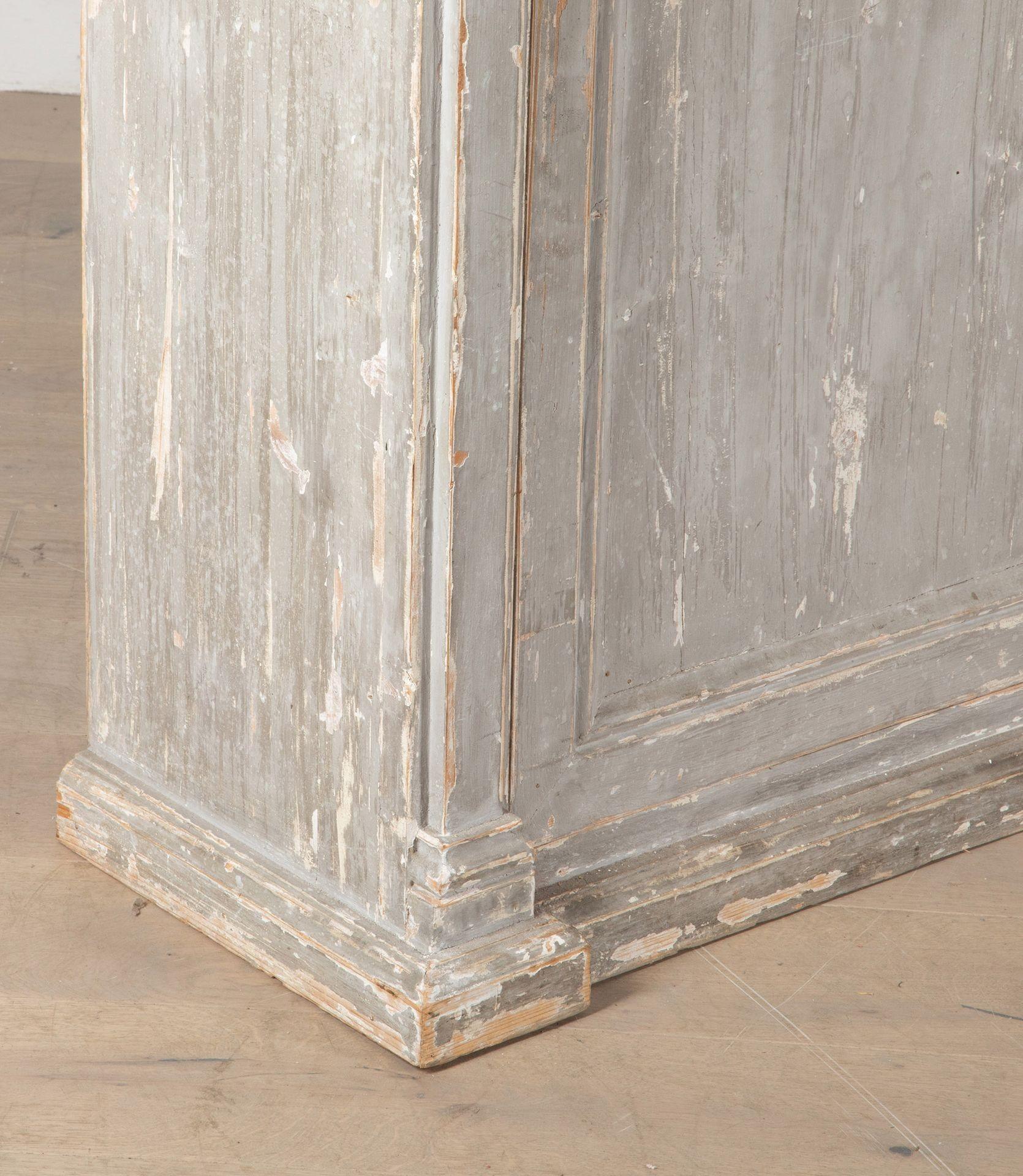 Large 19th Century French Painted Dresser For Sale 10