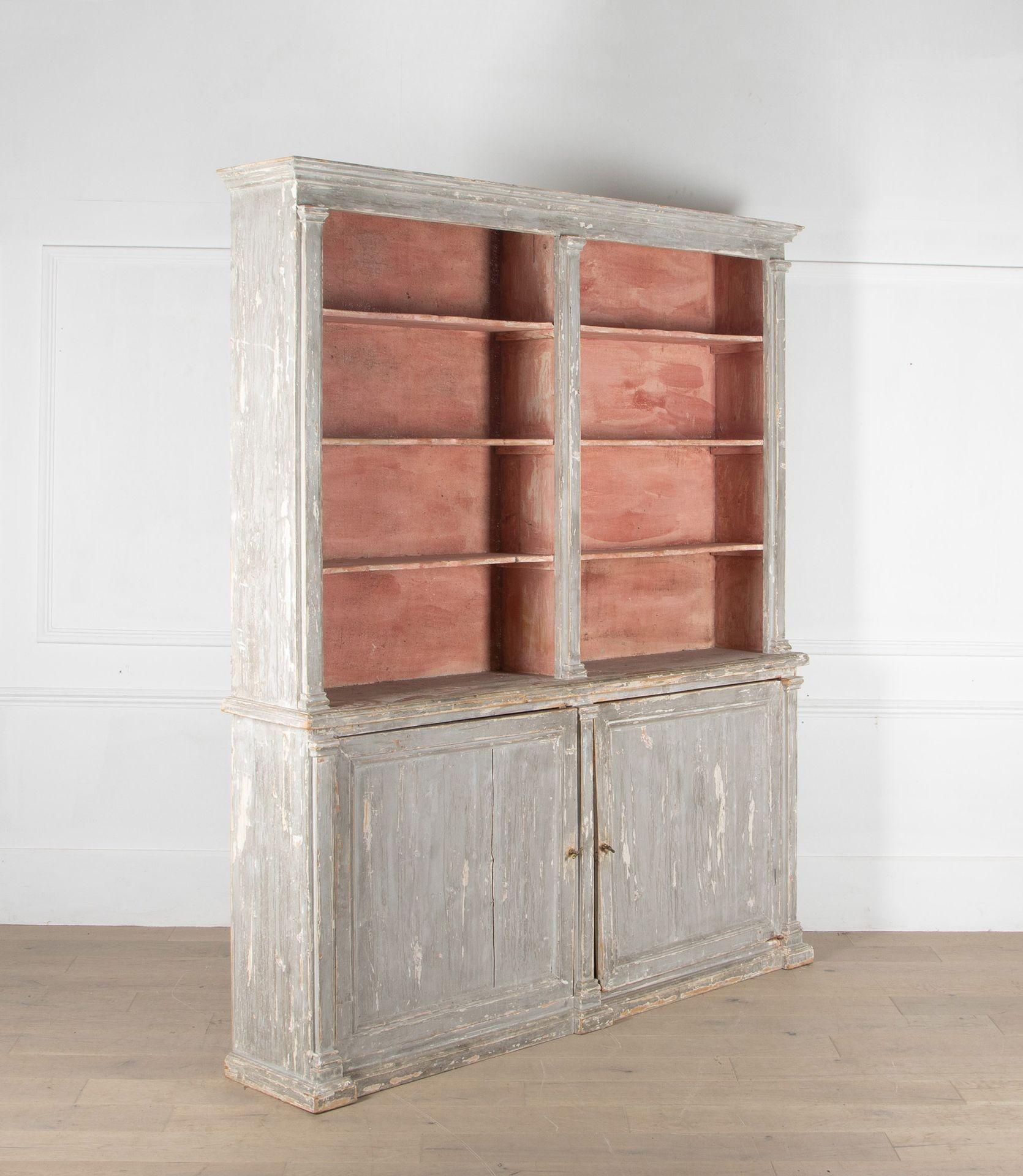 Large 19th Century French Painted Dresser In Good Condition For Sale In Gloucestershire, GB