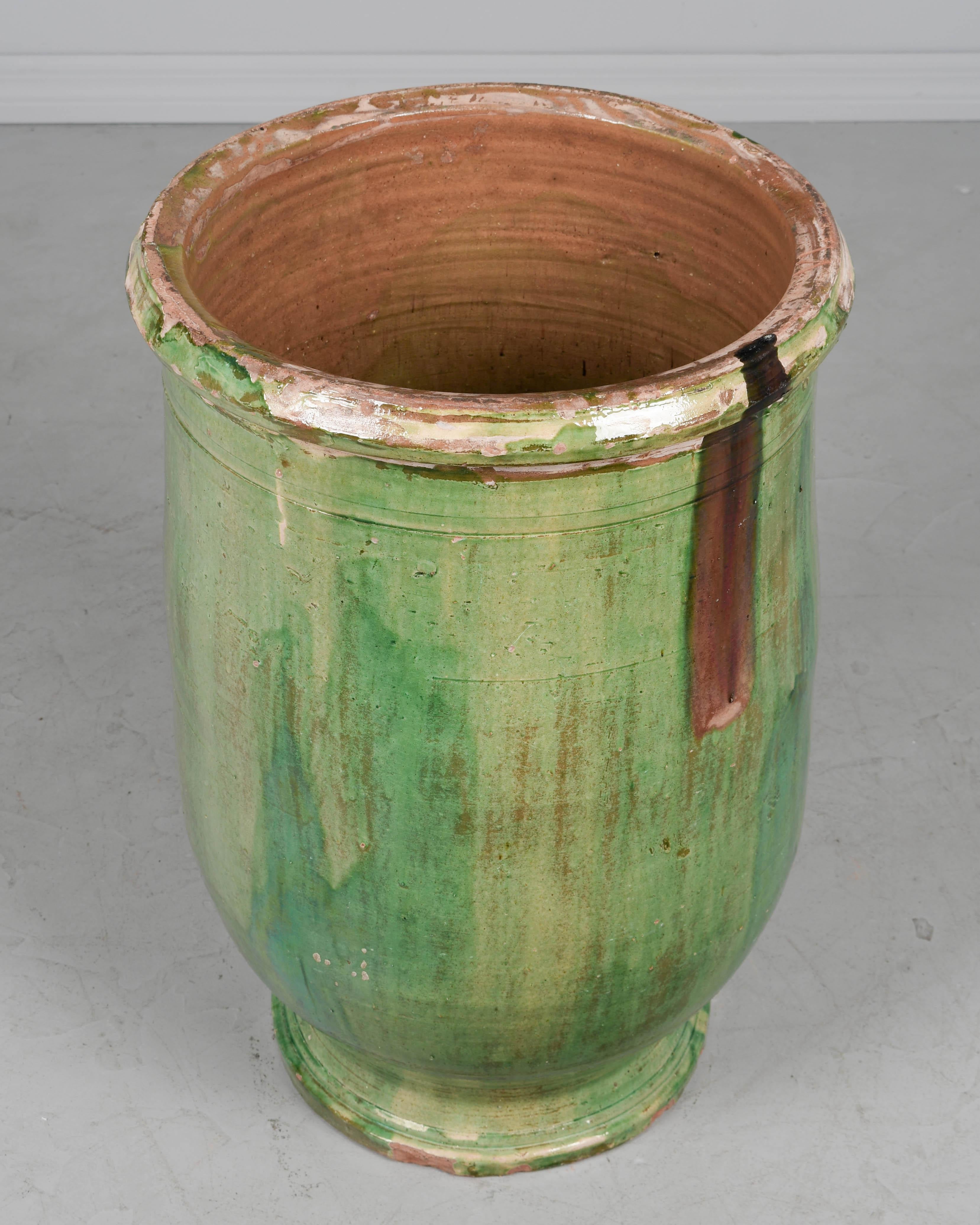 Large 19th Century French Pottery Jar or Planter 5