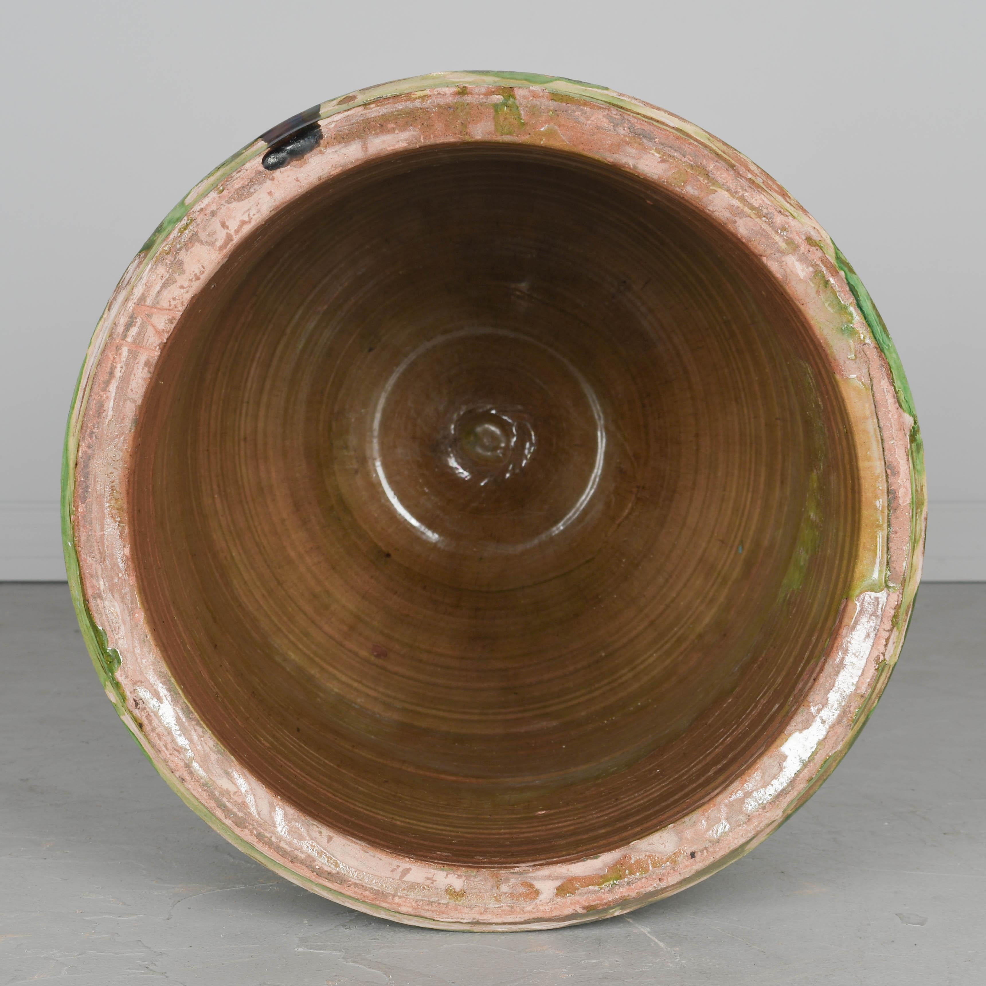 Large 19th Century French Pottery Jar or Planter 8