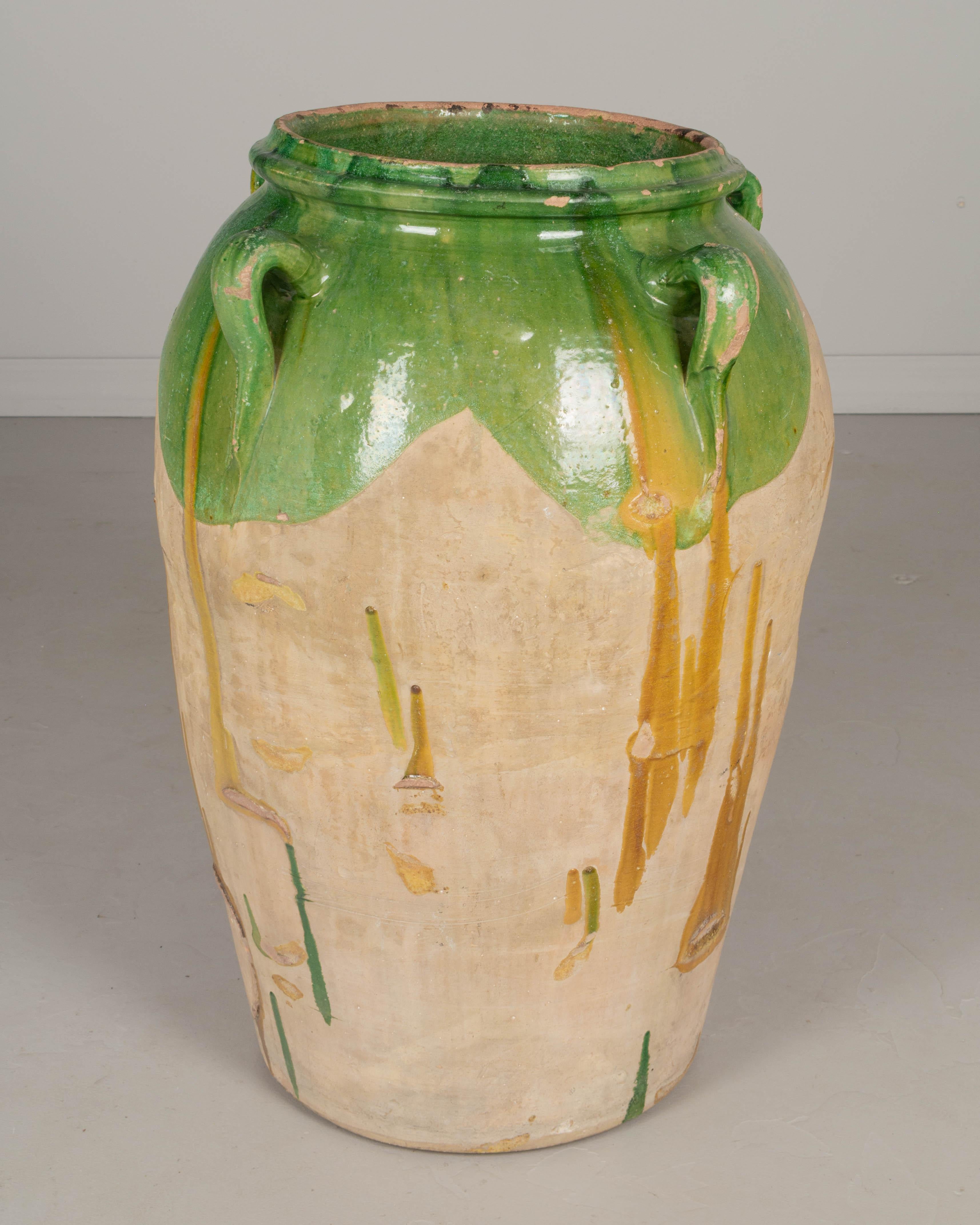 Large 19th Century French Pottery Jar or Planter 3