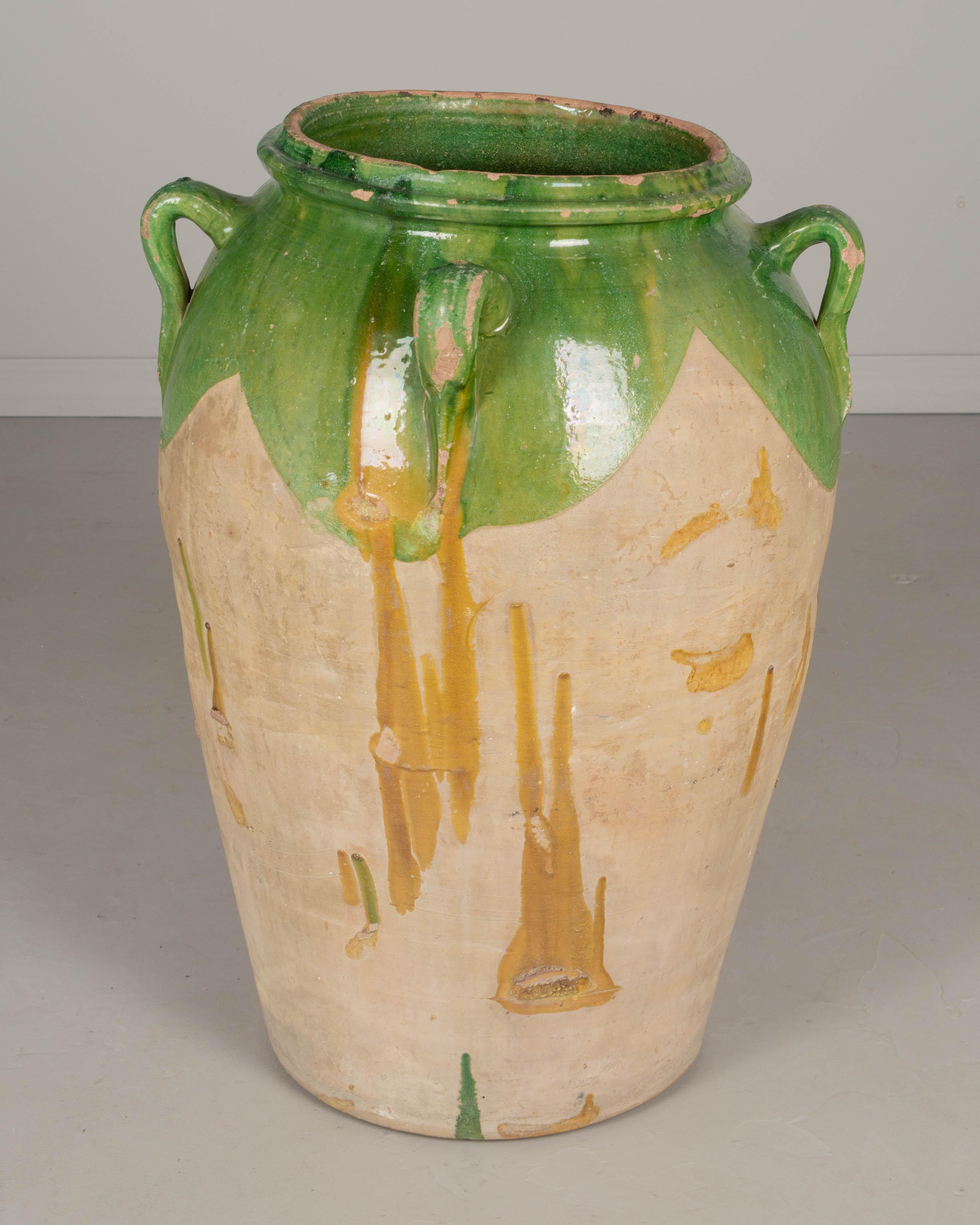 Large 19th Century French Pottery Jar or Planter 4