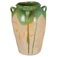 Large 19th Century French Pottery Jar or Planter