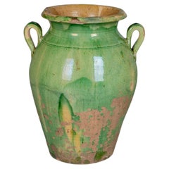 Large 19th Century French Pottery Jar or Vase