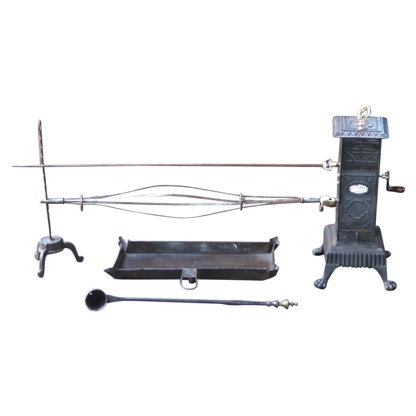 18th Century French Roasting Jack at 1stDibs