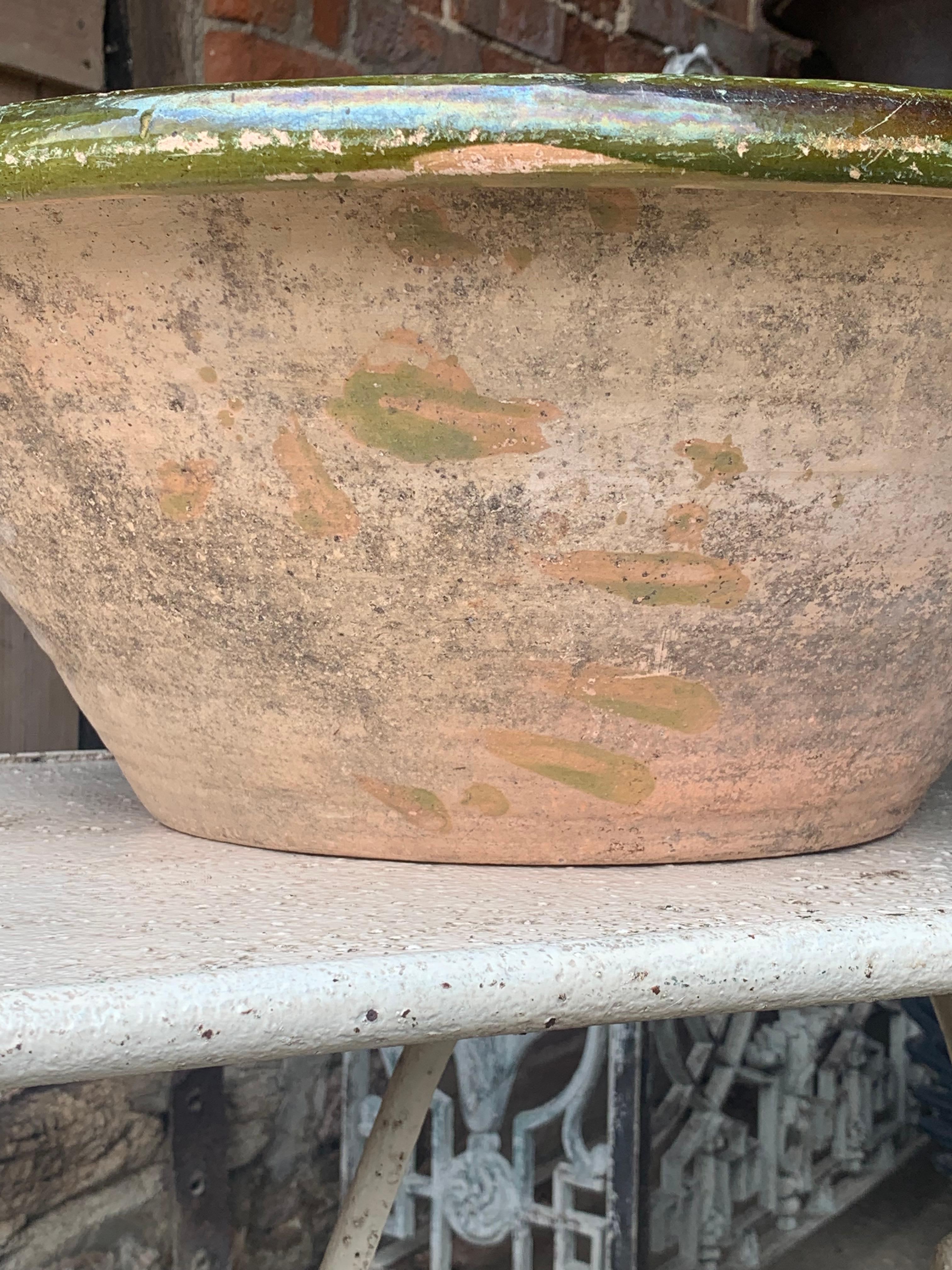 Large 19th Century French Tian Bowl For Sale 3