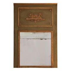 Large 19th Century French Trumeau Mirror
