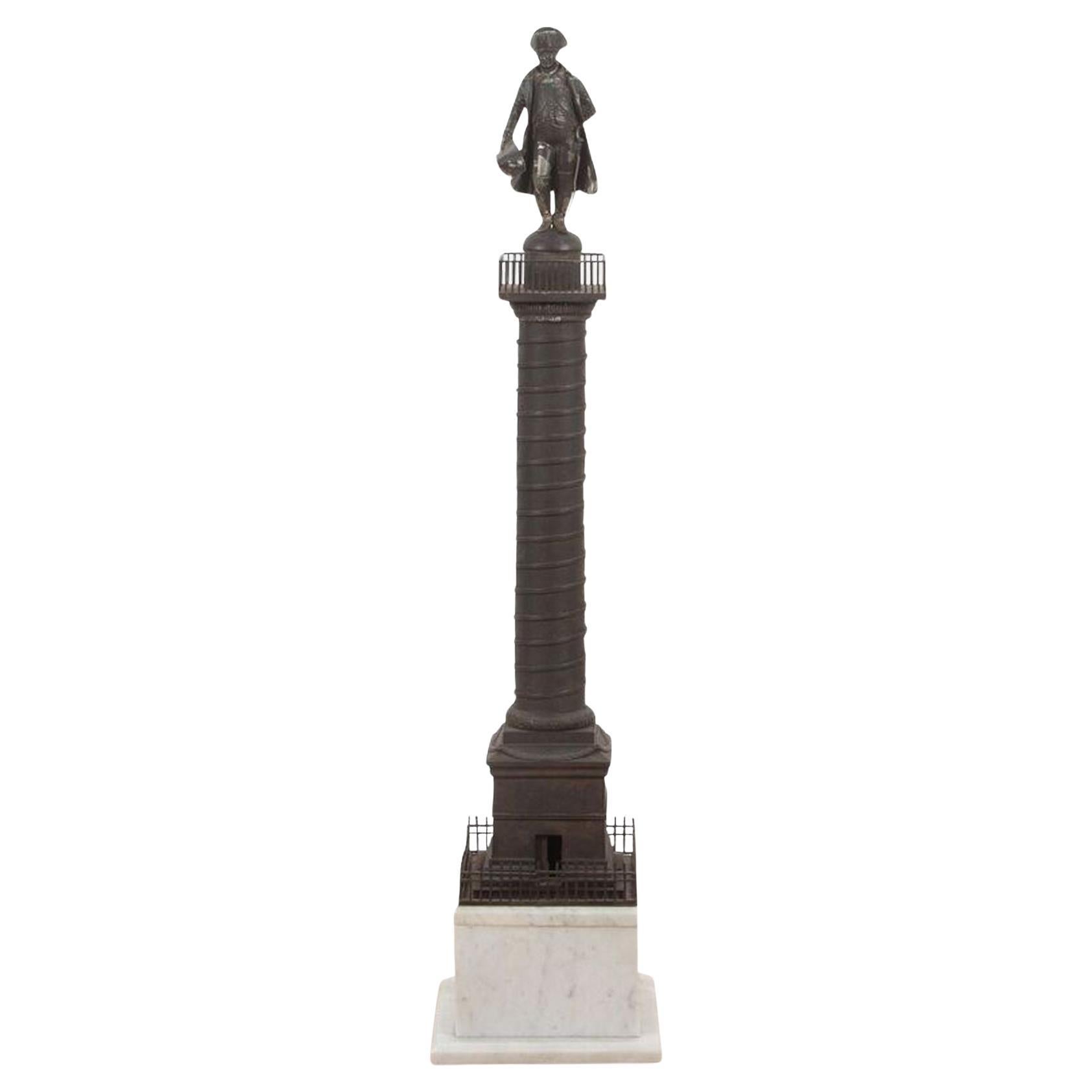 Large 19th Century French Vendome Column