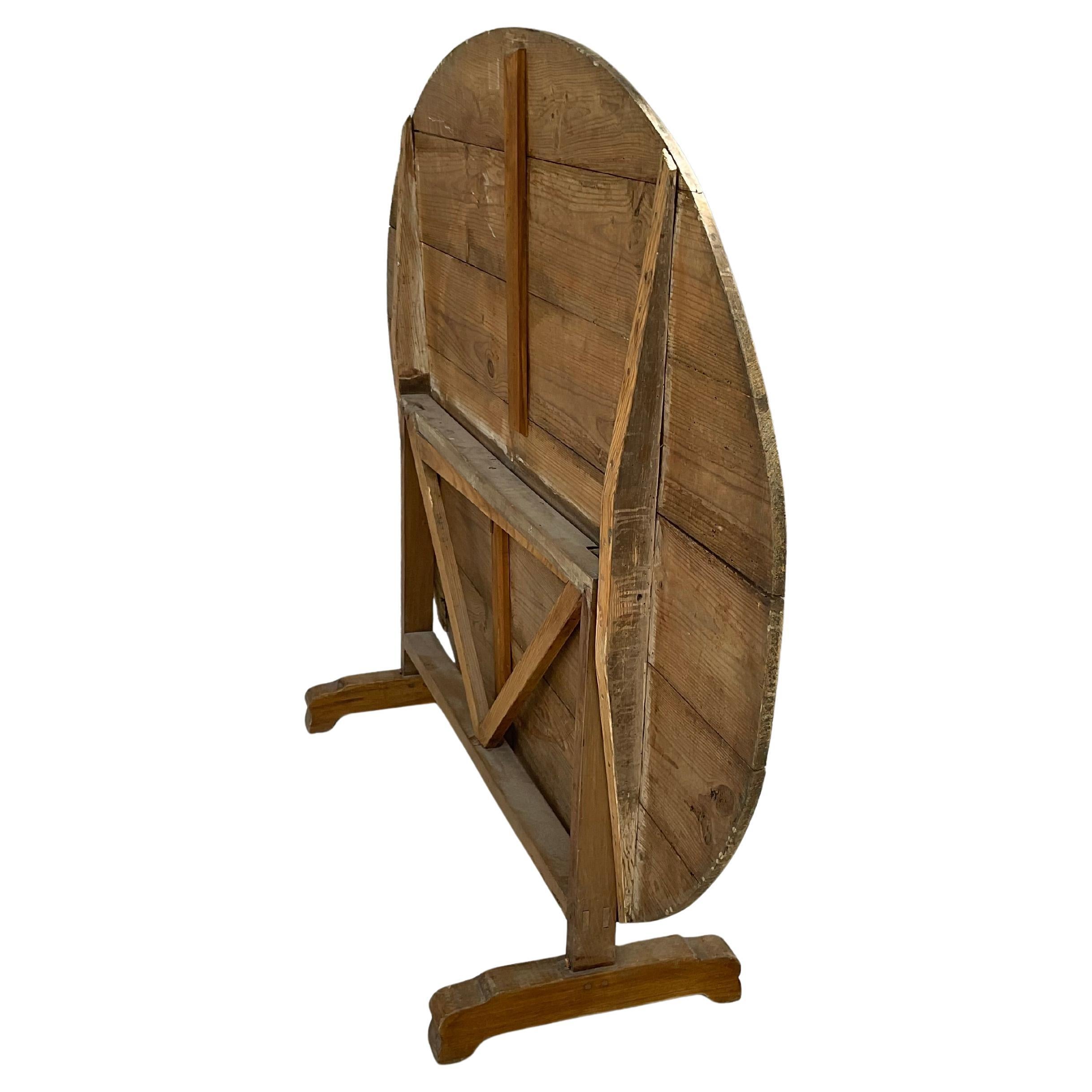Large 19th Century French Wine Tasting Table 2