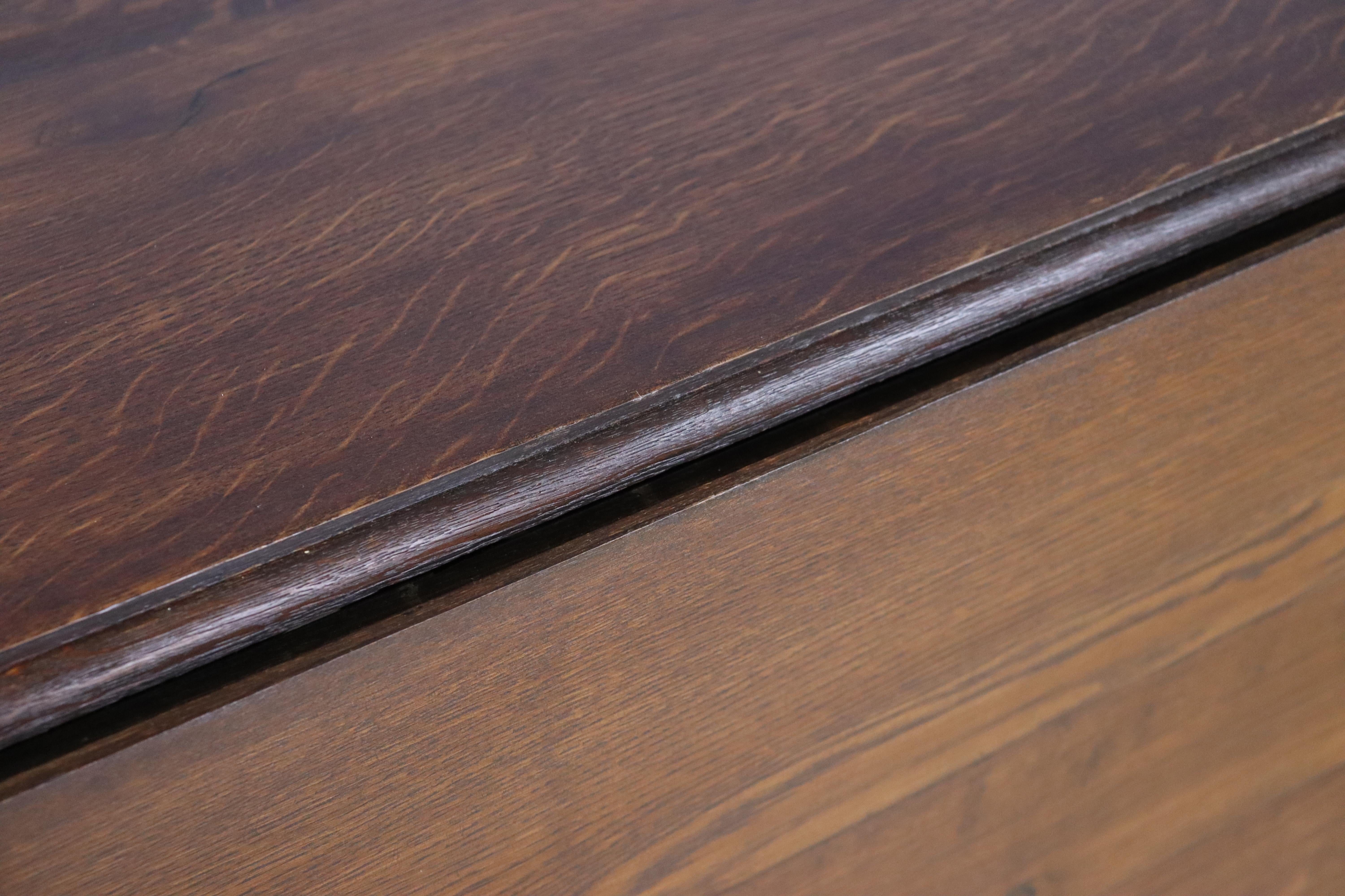 Large 19th Century Gateleg/Sofa Table in English Oak For Sale 7