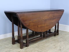 Large 19th Century Gateleg/Sofa Table in English Oak