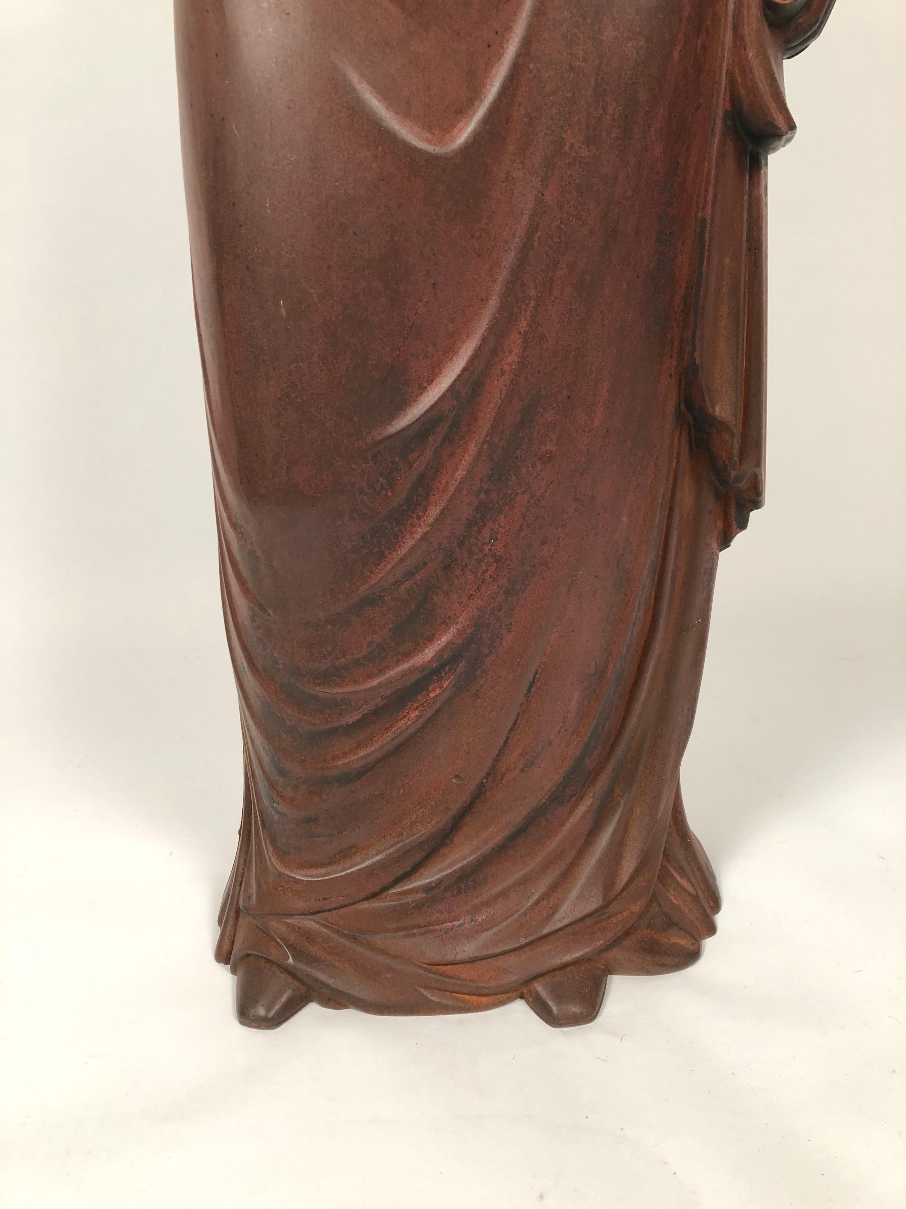 19th Century George Washington Cast Iron Stove Figure 6