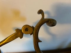 Large 19th Century Georgian Style Heavy Cast Brass Doctor's Door Knocker