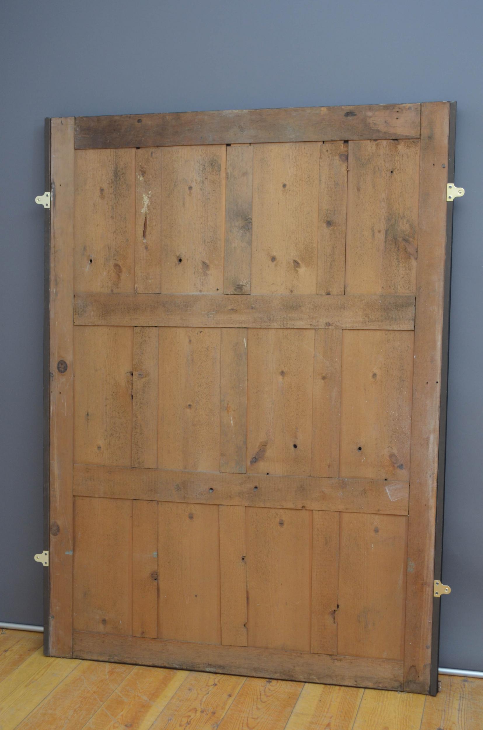 Large 19th Century Gilded and Ebonised Mirror 5