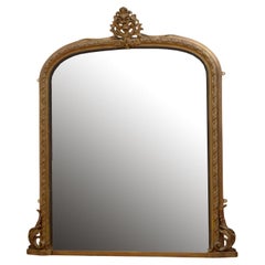 Large 19th Century Gilded Wall Mirror
