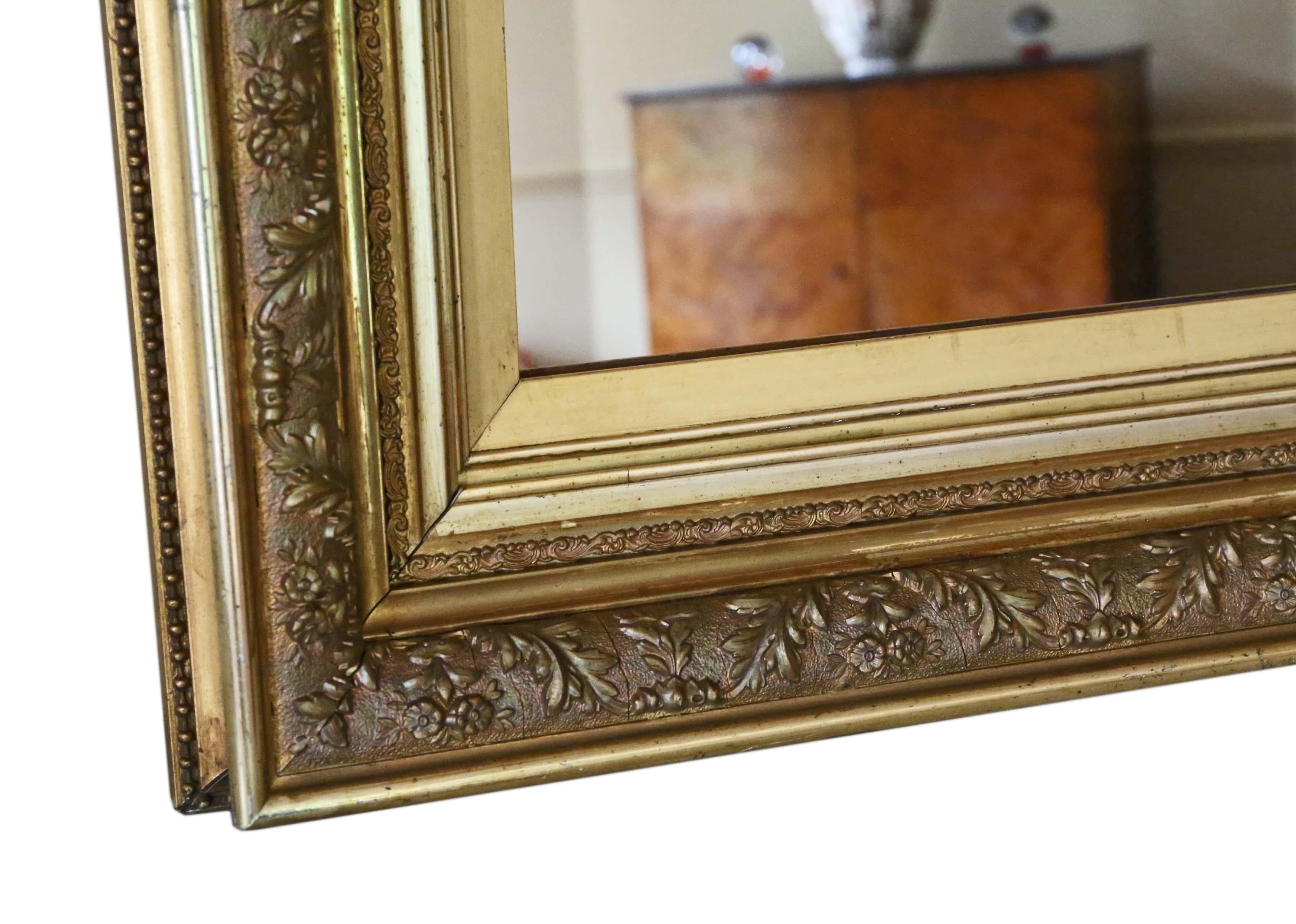 overmantle mirror antique