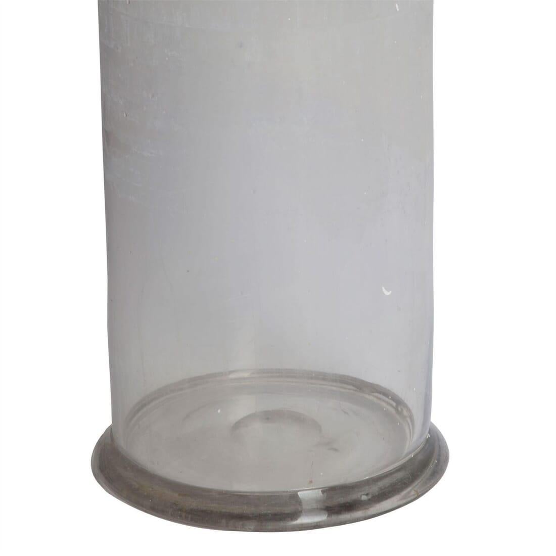 French Large 19th Century Glass Pharmacy Jar