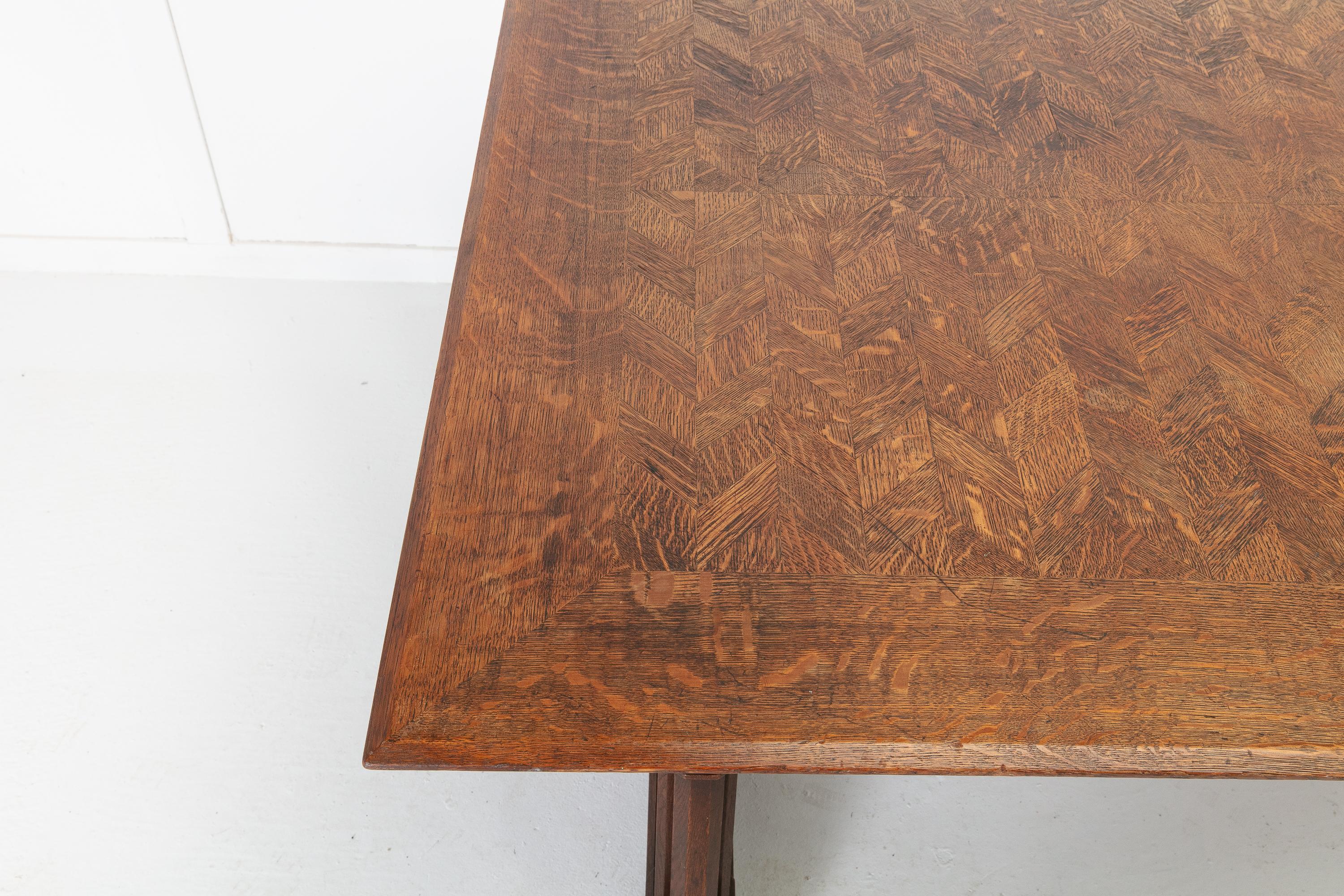 Large 19th Century Gothic Desk 4