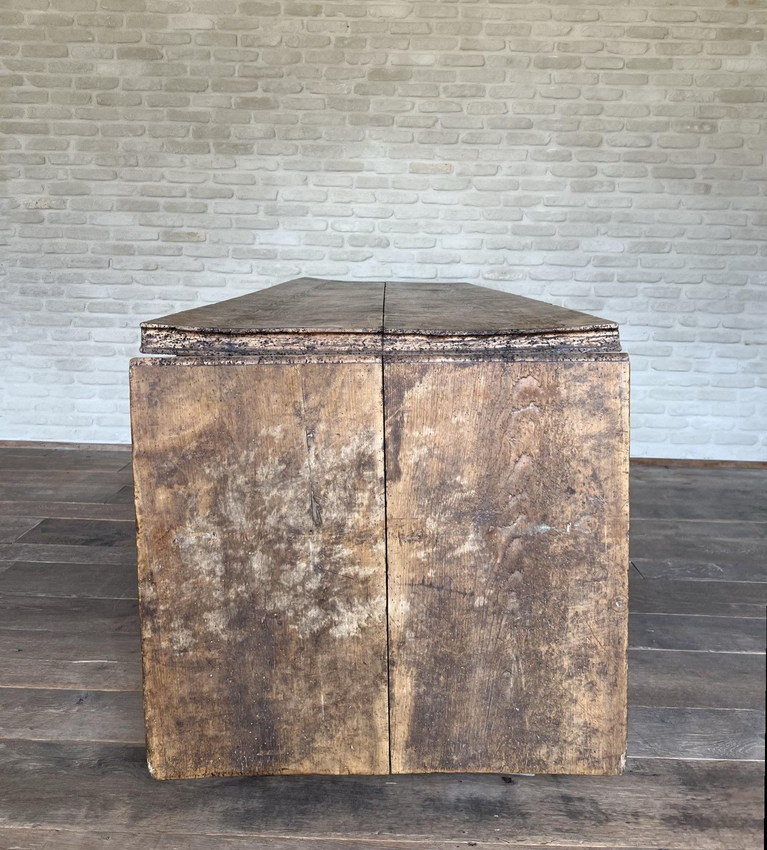 Large 19th century Gustavian sidetable with dropleafs For Sale 12