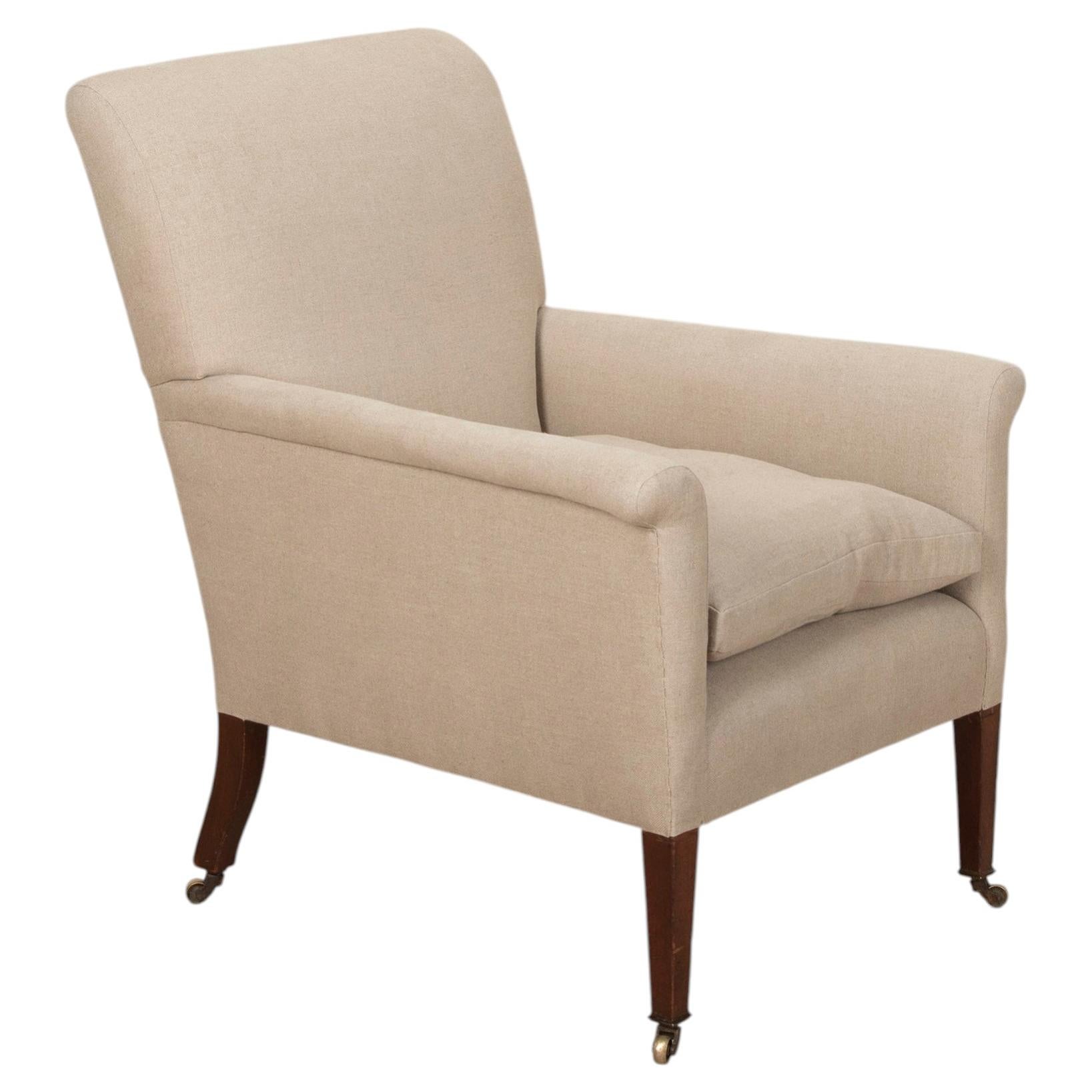 Large 19th Century Howard and Sons Armchair For Sale