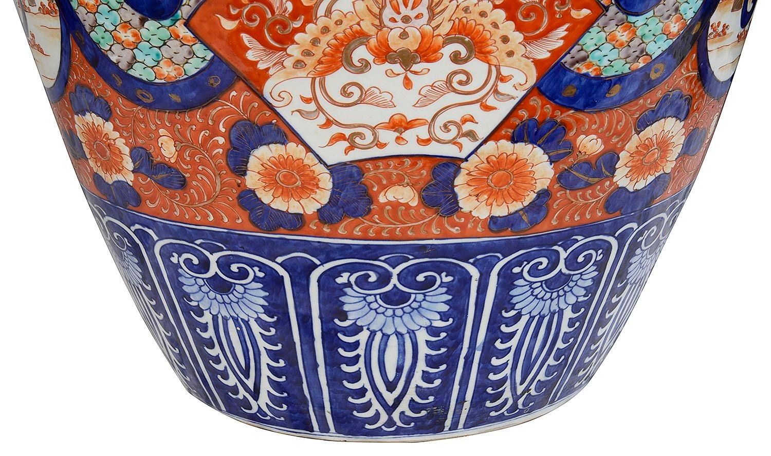 Porcelain Large 19th Century Imari vase