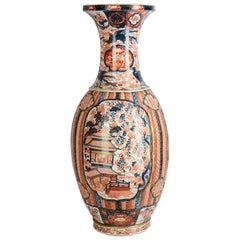 Grand vase Imari du 19ème siècle