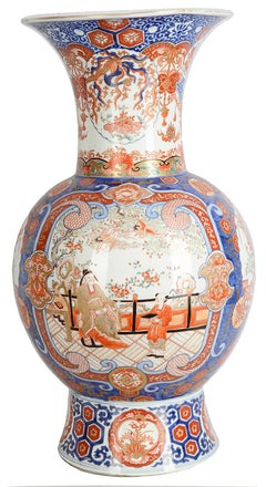 Large 19th Century Imari Vase