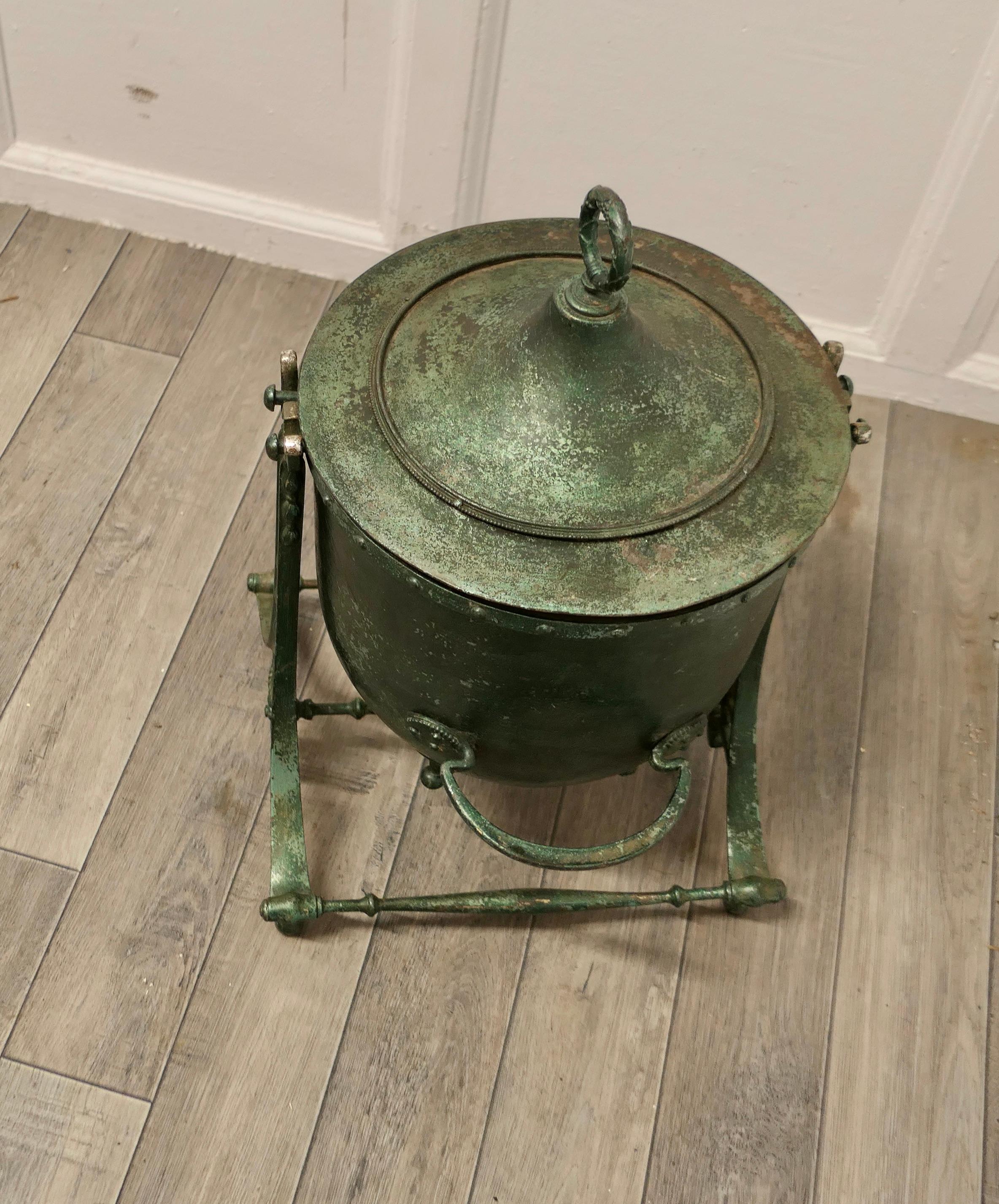 olla de hierro antigua