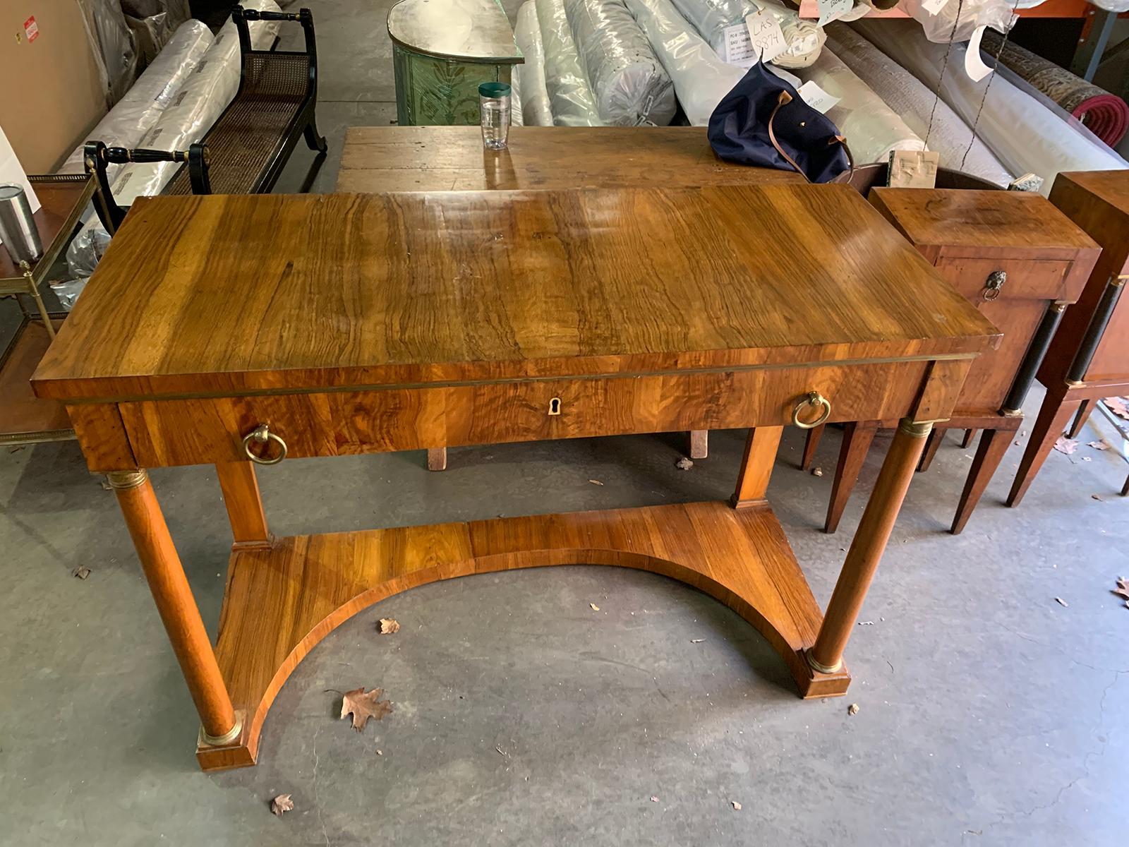 Large 19th Century Italian Directoire Style Console (Italienisch)