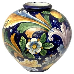 Large 19th Century Italian Maiolica Pot/Vase