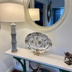 Large 19th Century Italian Majolica Cantagalli Platter