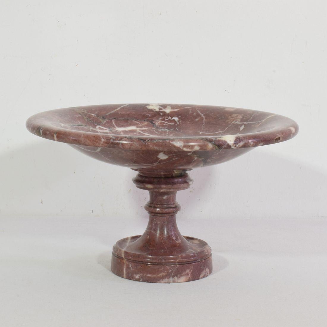 Large 19th Century Italian Marble Tazza For Sale 2