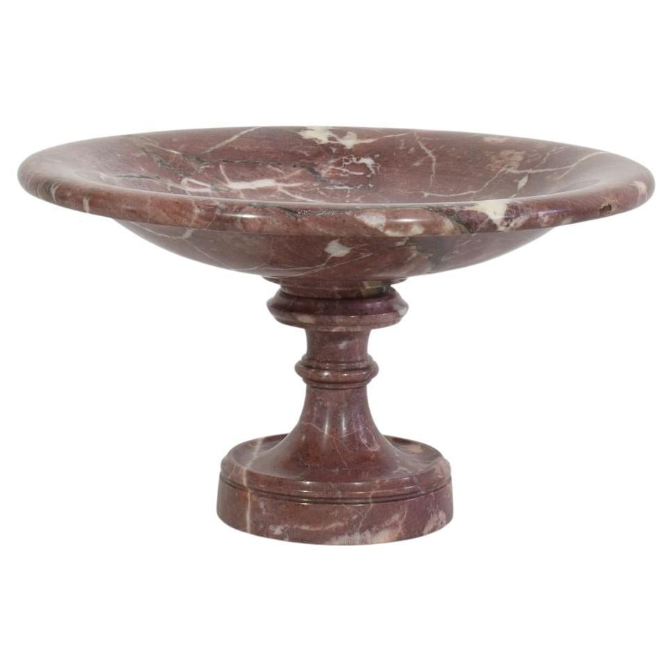 Large 19th Century Italian Marble Tazza