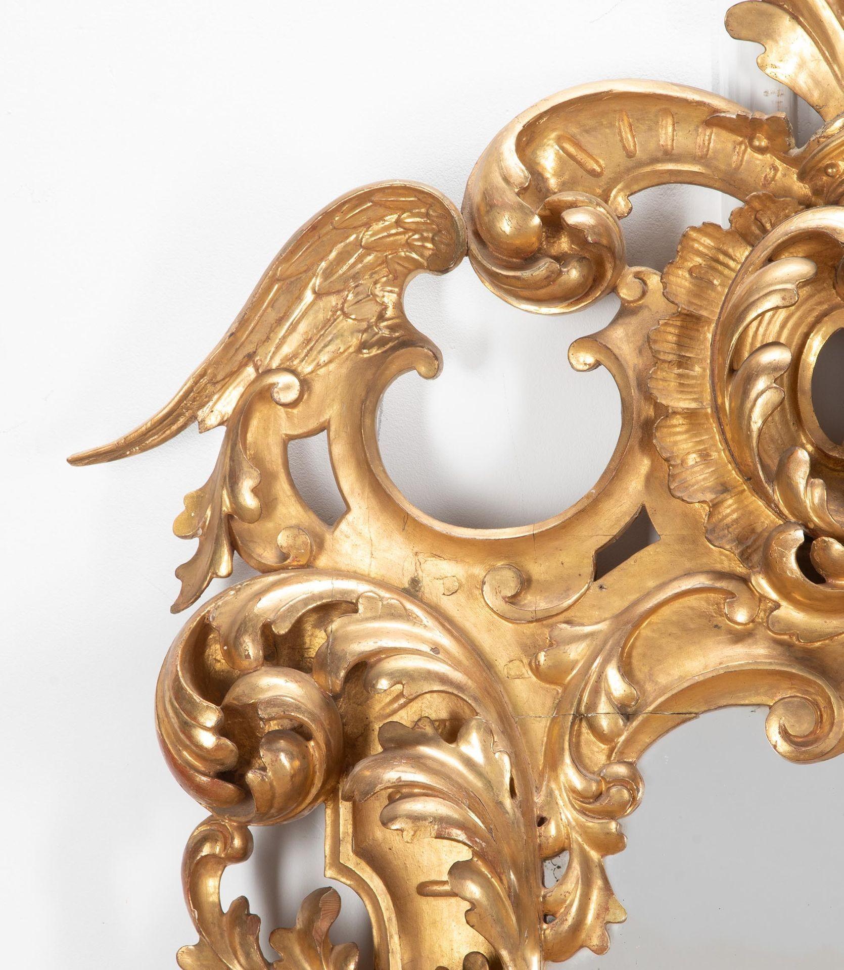 XIXe siècle Grand miroir italien du 19ème siècle en vente