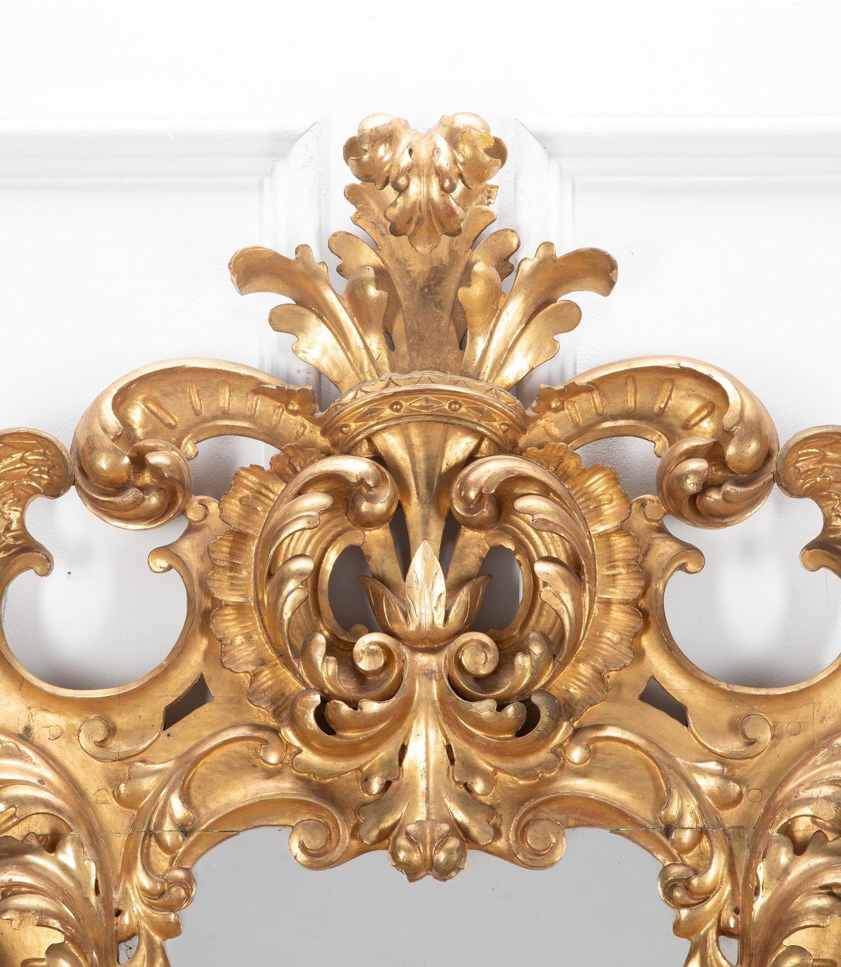 Miroir Grand miroir italien du 19ème siècle en vente